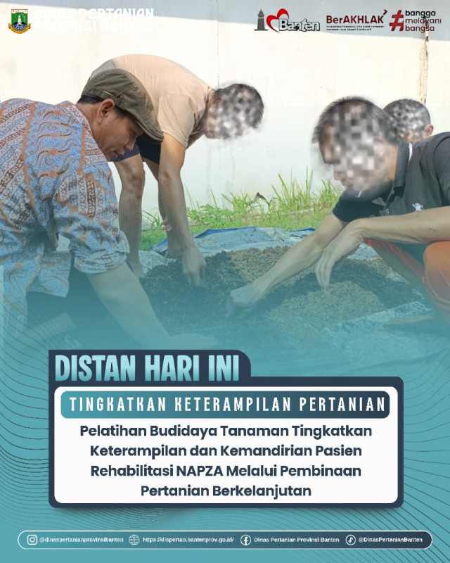 Pelatihan Hidroponik Bagi Pasien Rehabilitasi Napza
