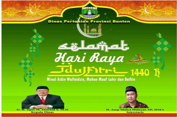 Selamat Hari Raya Idul Fitri 1 Syawal 1440 H